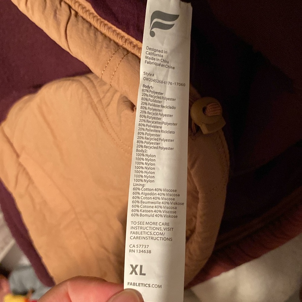 Fabletics Mallory Fleece Pullover Jacket - Picture 5 of 5